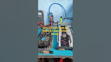 GPU REPAIR ISSUE NO DISPLAY AND DEAD FIX..