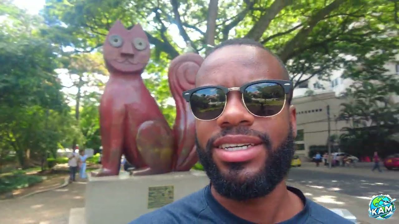 Exploring Cat Park in Cali, Colombia 🇨🇴 | A Must-See Artistic Landmark! Kam Travels