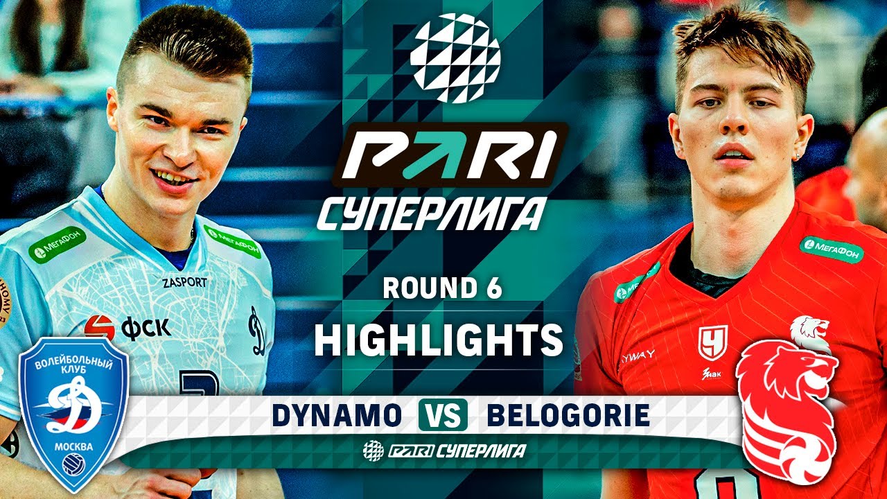 Dynamo MSK vs. Belogorie | Round 6 | Highlights | PARI SUPER LEAGUE 2023-2024