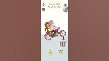 Punish the biker❗Impossible date 2 level 694😂 tricky riddles 🤪😭 #subscribe #sikibiki #viral #shorts