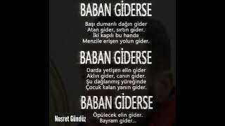 BABAN GİDERSE - NUSRET GÜNDÜZ Resimi