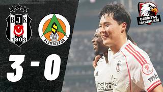 Beşiktaş 3-0 Alanyaspor MAÇ ÖZETİ | Ziraat Türkiye Kupası Çeyrek Final Maçı | 23.04.2026