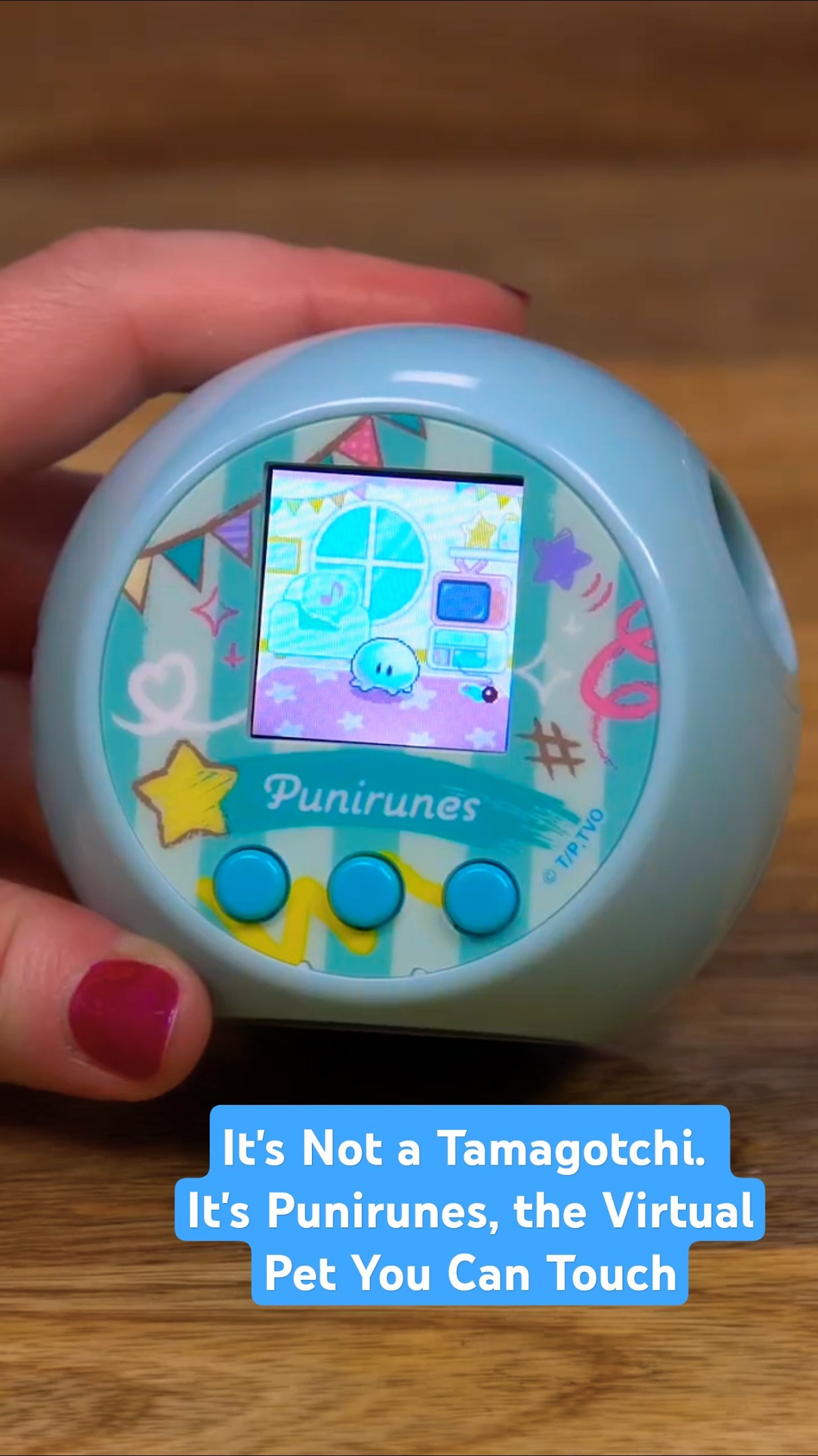 It's Not a Tamagotchi. It's Punirunes, the Virtual Pet You Can Touch