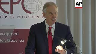 Ex-Uk Pm Blair Urges Eu Leaders To Work To Stop Brexit