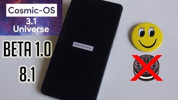 CosmicOS 8.1 | Beta 1.0 | Redmi Note 3