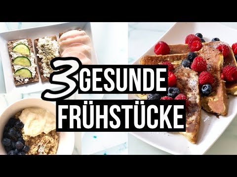 Gesundes Fitness Frühstück zum Abnehmen! Perfektes Rezept in der Diät ▻ Abonniere meinen Youtube Cha. 