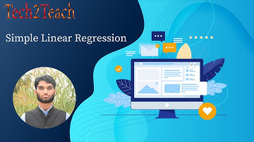 6. Simple Linear Regression | Machine Learning with Python | Tech2Teach