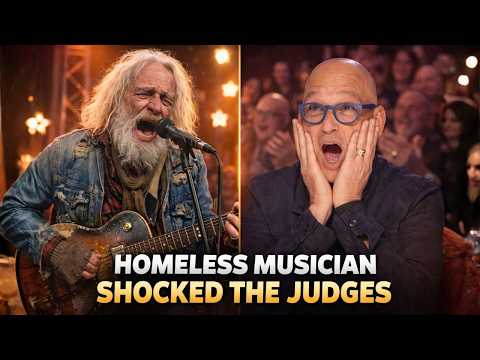 A Homeless Musician Took The Stage… And Shocked America's Got Talent