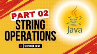 String Operations PART 02