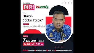 Talkshow PRFM : Bulan Sadar Pajak