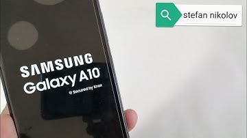 Hard reset Samsung A10 SM-A105F. Unlock pattern/pin/password lock.