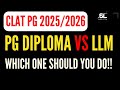 PG Diploma vs LLM from NLUs: What Should You Choose | CLAT PG 2026 Placements | CLAT LLM 2026