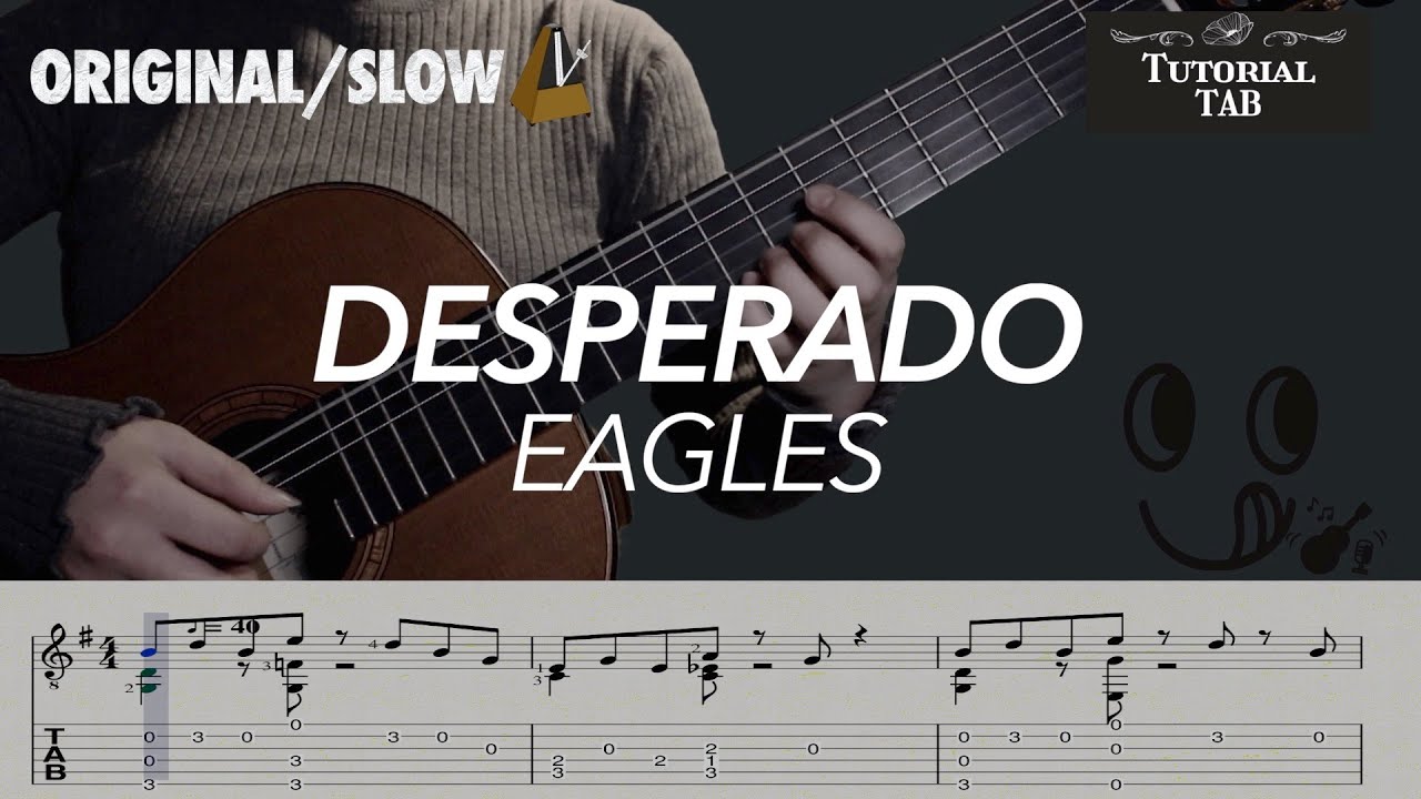 Ukulele Tab: How to play Desperado by Eagles 