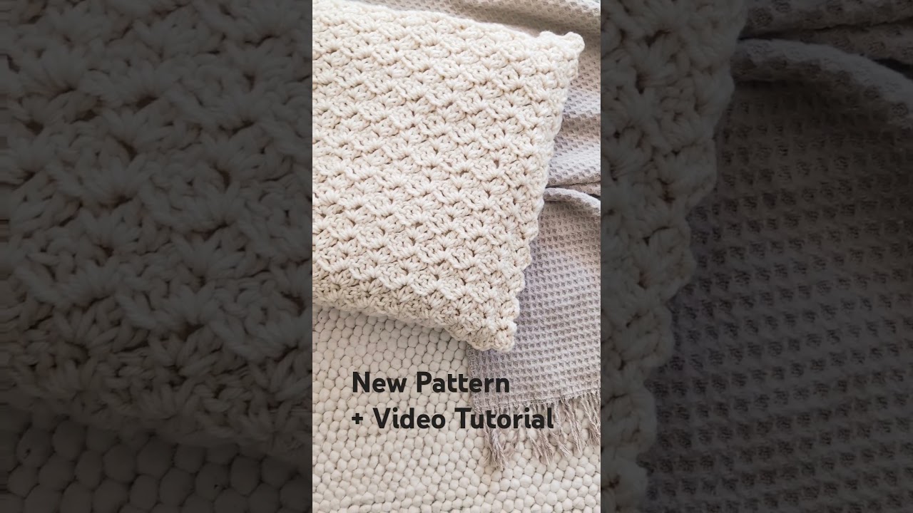 New Crochet Pattern + Video Tutorial - The Haven Pillow 