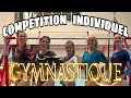 Comptition gymnastique  du haut niveau au programme 