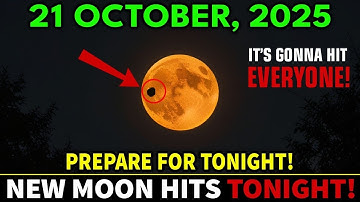 Must See This Before Tomorrow! New Moon Portal is Open: Major Energy Shift Tonight! 21 October