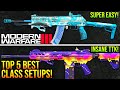 Modern Warfare 3: Top 5 BEST META CLASS SETUPS To Use! (MW3 Best Weapons)