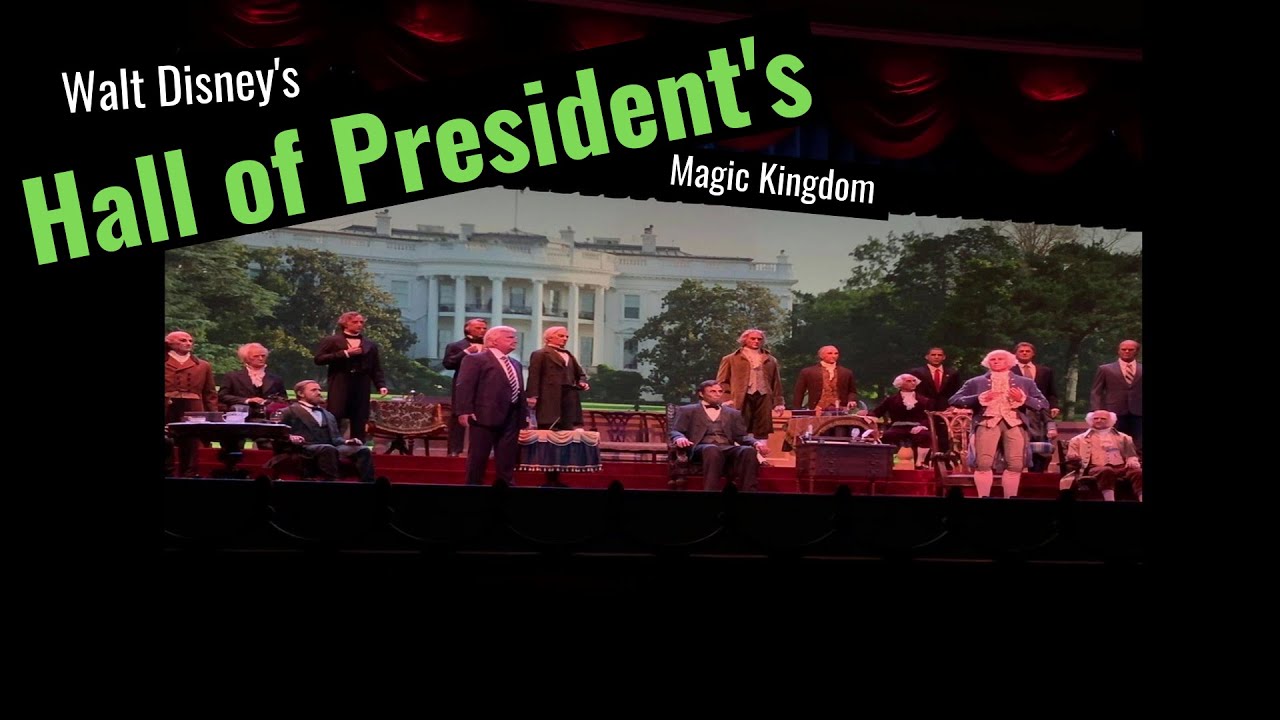 The Hall of Presidents (Magic Kingdom Show POV)