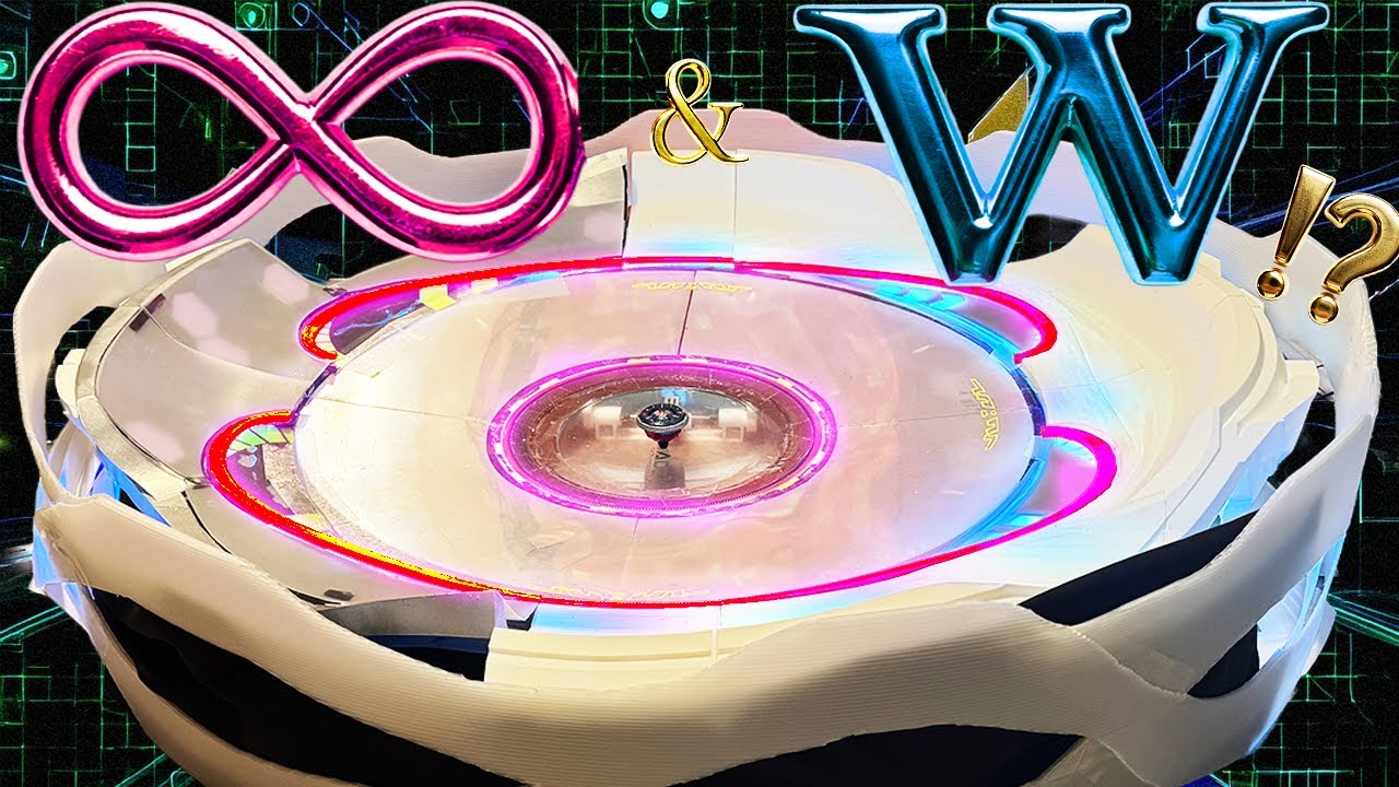 【アニメ級巨大スタジアムで合体!?】インフィニティ×ダブルエクストリームスタジアム【ベイブレードX】アイアムマン