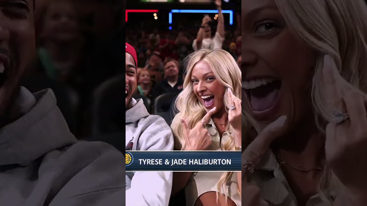The Haliburtons Are in the House for Tonight’s Indiana Fever  Game 💍