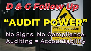 🔥 Auditing Works! Domestic &amp; General Forced to Fix CCTV Signage | Scorpion Audits