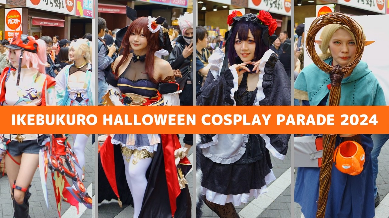 4K HDR Ikebukuro Halloween Cosplay Fest 2024 Is One Of The Largest 4K HDR Ikebukuro Halloween Cosplay Fest 2024 Is One Of The Largest