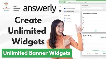 Answerly : Create Unlimited Widgets | Answerly Banner Lifetime Deal