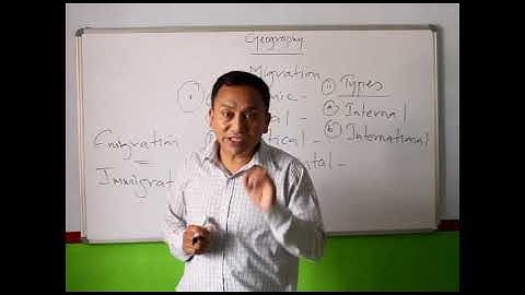 Class 8 Geography Migration