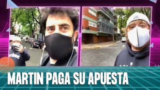 MARTIN PAGA SU APUESTA Y MIGUE OFRECE VIENTO