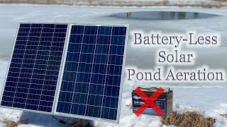 Simple and Affordable: How To Build Your Own Battery-less Solar Pond Aerator