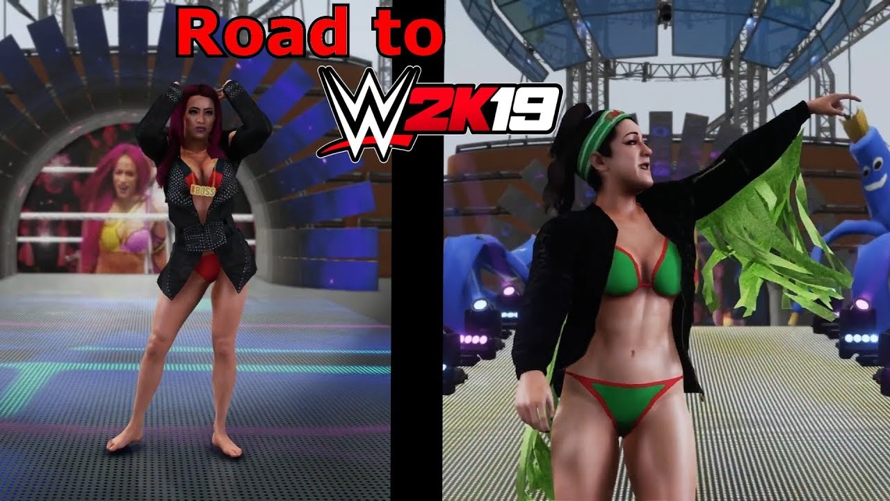Wwe 2k18 BayleyRoad To Matches Banks Sasha Vs 2k1916 Bikini QdCxhrsBot