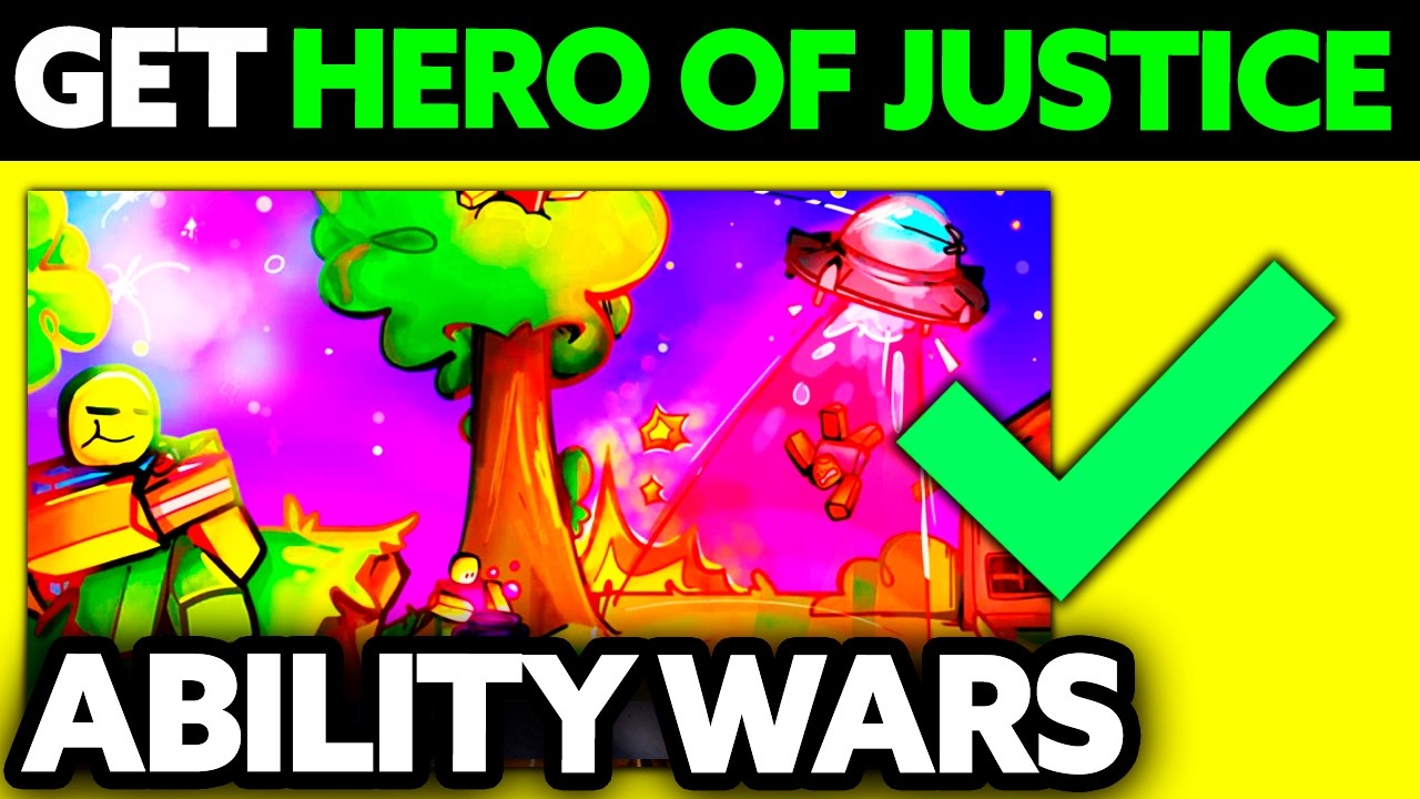 How To Get Hero of Justice in Ability Wars 2025 - (UPDATED!) - YouTube