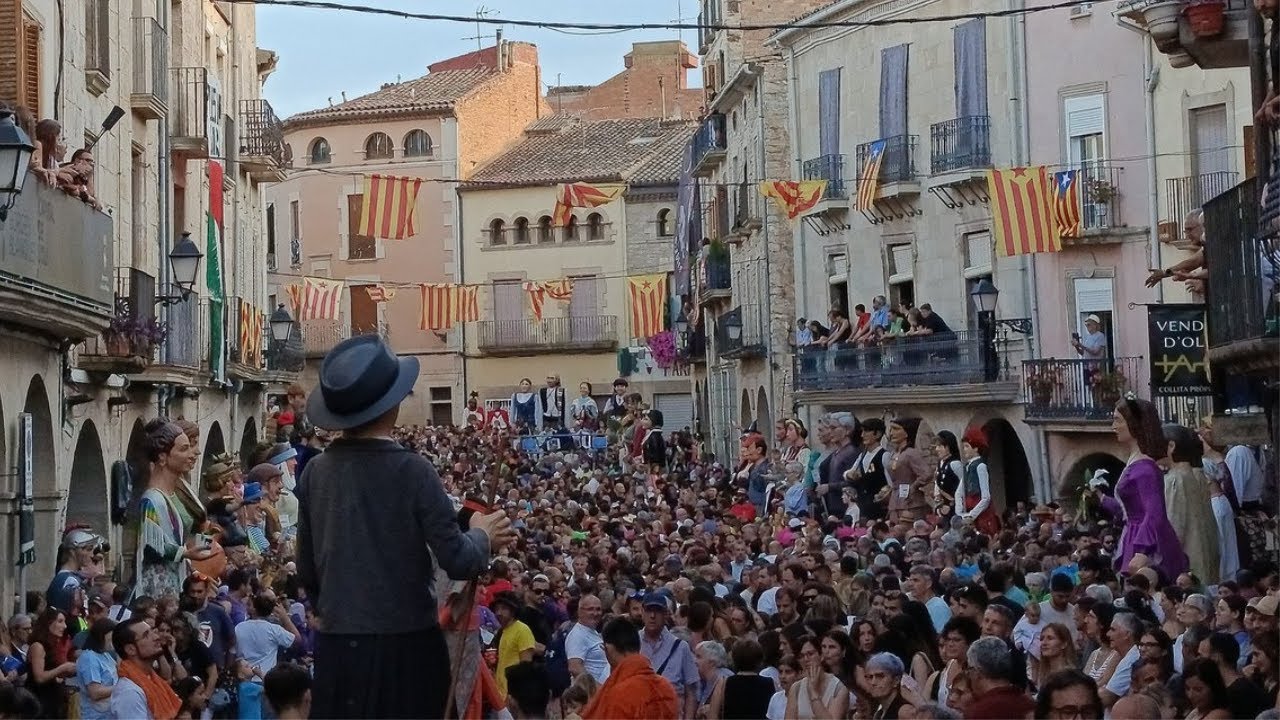 Trobada de gegants a les Borges Blanques 2025