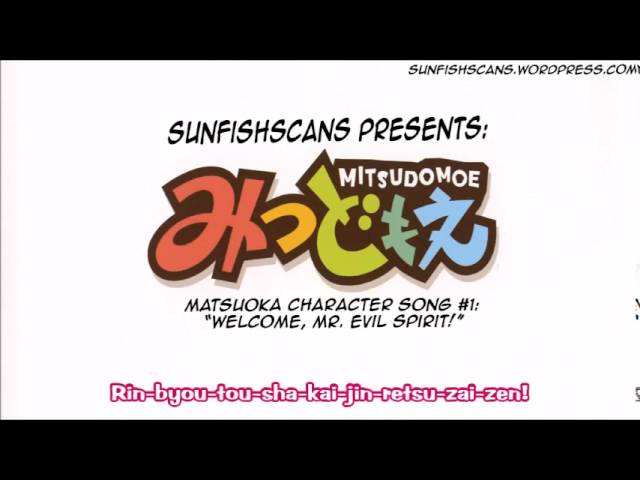Mitsudomoe Matsuoka Character Song 1 Welcome Mr Evil Spirit W Eng Subs Youtube