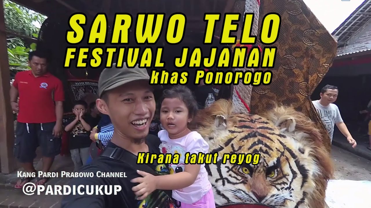 Festival Jajanan SARWO TELO Khas Ponorogo WAKOKA 18 19 Maret 2017