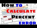 How to Calculate Percent Error