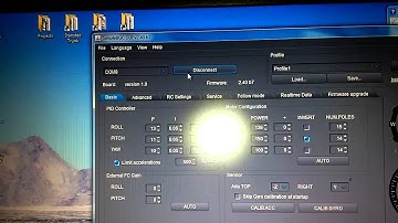 Alexmos bluetooth gimbal controller.