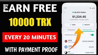 FREE TRX MINING WEBSITE EARNING 500 TRX MINING WEBSITE EARNING DAILY FREE