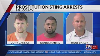 Bell County Sheriff's Department arrests six in prostitution sting