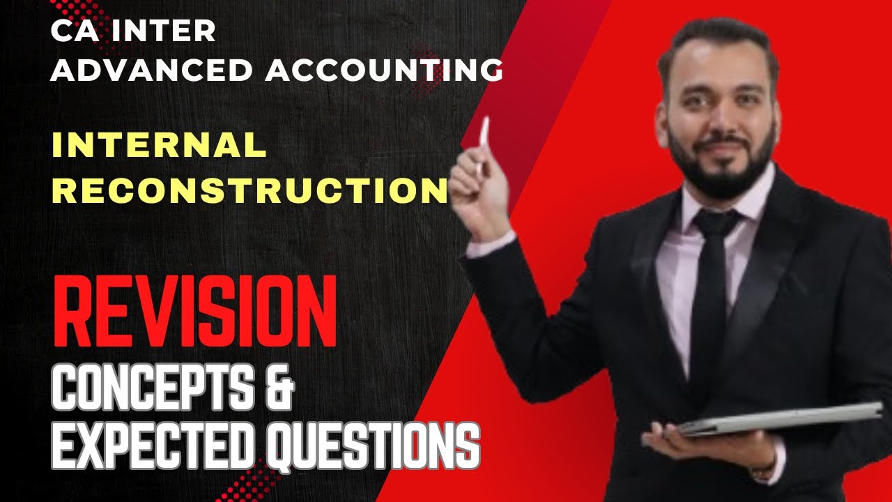 Internal Reconstruction - Revision + Questions | CA INTER - Advanced ...