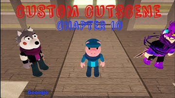 I MADE A CUSTOM CUTSCENE IN PIGGY THE LOST BOOK