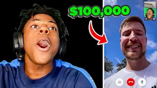 Mrbeast Challenges Speed For 100,000