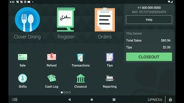 Clover POS - How to add and view tip reporting on Clover POS