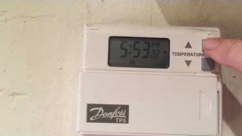 How to put our heating on