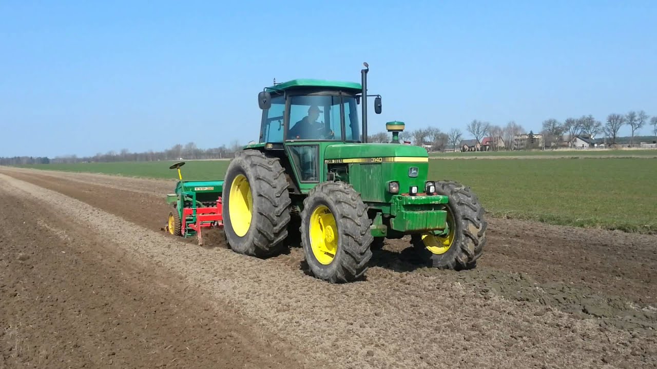Wiosna 2015 John Deere 3140 Agro-Masz AS3 i Amazone D7