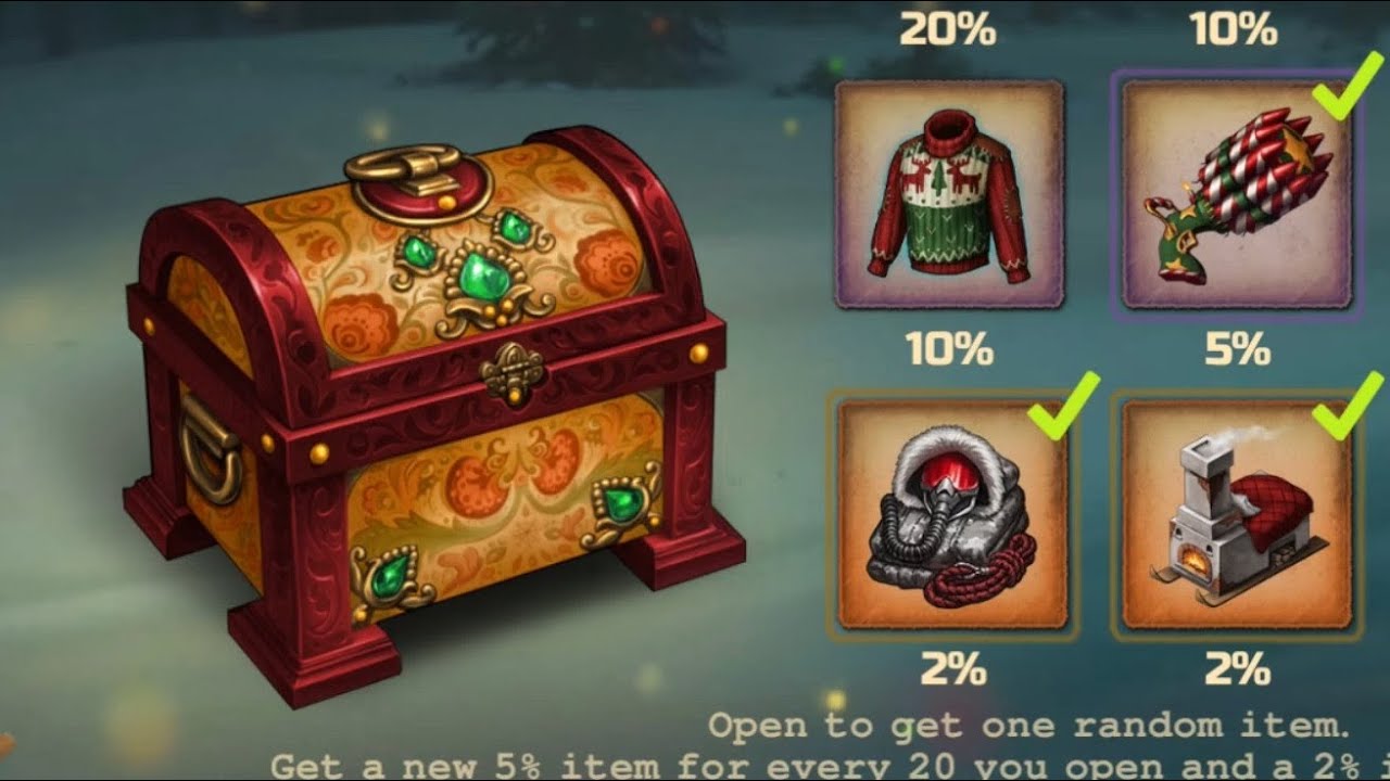 Day R – Jasper Chest Unboxing | New Year 2025 Event 🎄🎁