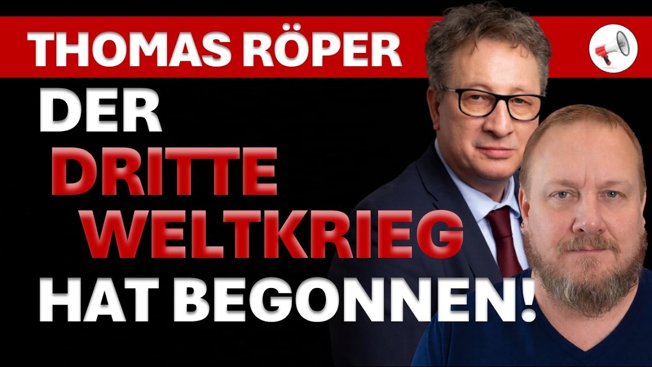 Interview mit Thomas Röper über den Iran-Krieg – und warum der Dritte Weltkrieg bereits begonnen hat