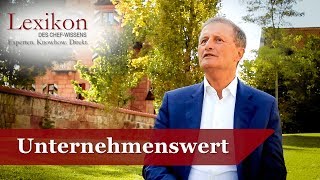 Lexikon Des Chefwissens Unternehmenswert