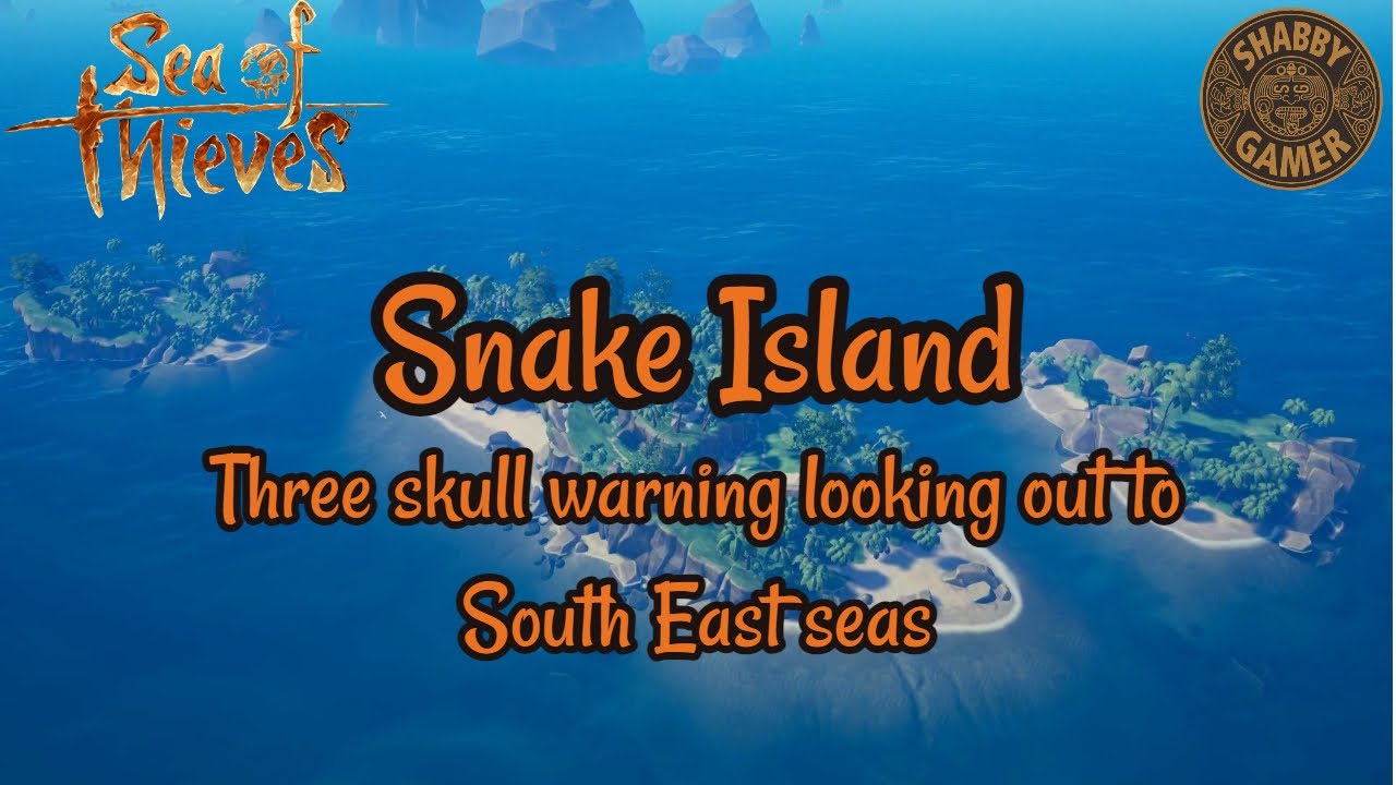 Three Skull Warning Looking Out To South East Seas | Snake Island | Sea