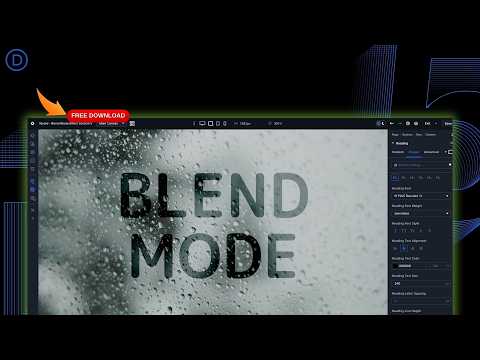 7 Blend Mode Effects For Divi 5 (Free Download!)